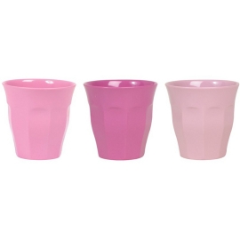 Melamin-Becher von Rice (Pinktöne)