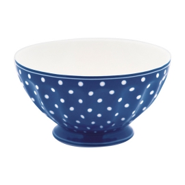 GreenGate French Bowl "Spot Blue" XL
