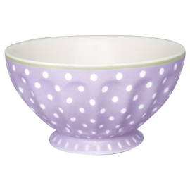 GreenGate French Bowl Spot Lavender  XL