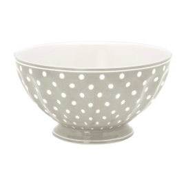 GreenGate French Bowl "Spot Grey" XL