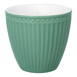 GreenGate Latte Cup "Alice Dusty Green"