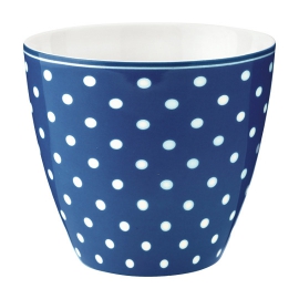 GreenGate Latte Cup "Spot Blue"