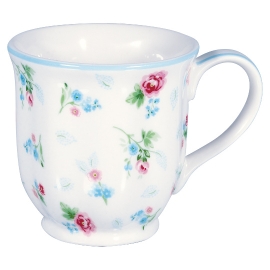 GreenGate Henkeltasse Alma Petit White