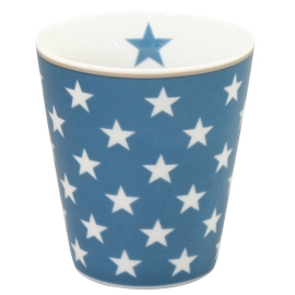 Krasilnikoff Becher Happy Mugs "Star Dark Blue"