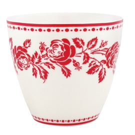 GreenGate Latte Cup "Fleur Red"